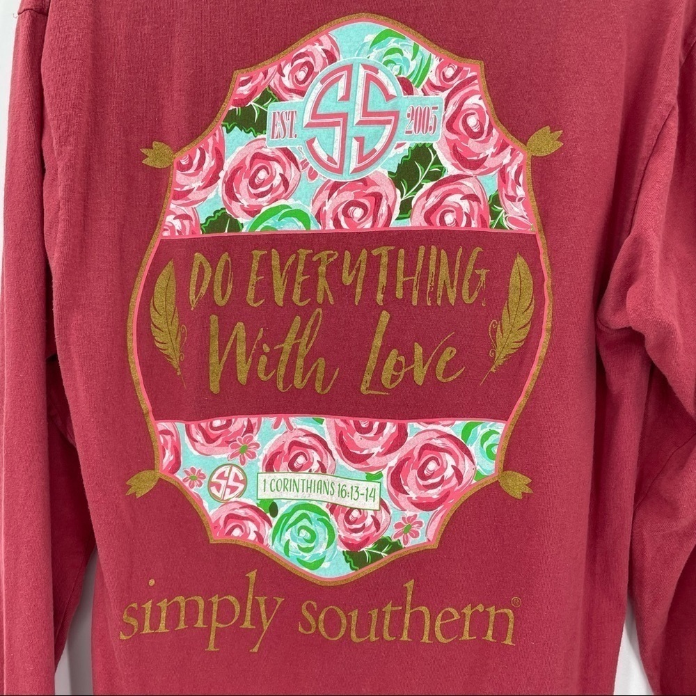Simply Southern Bible Verse Long Sleeve Tee